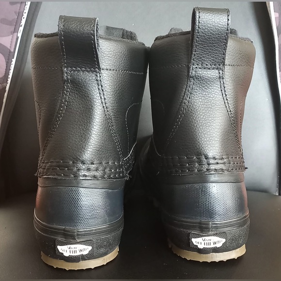 ‘CHECKERBOARD BLACK’ VAN BOOTS! - Picture 4 of 6